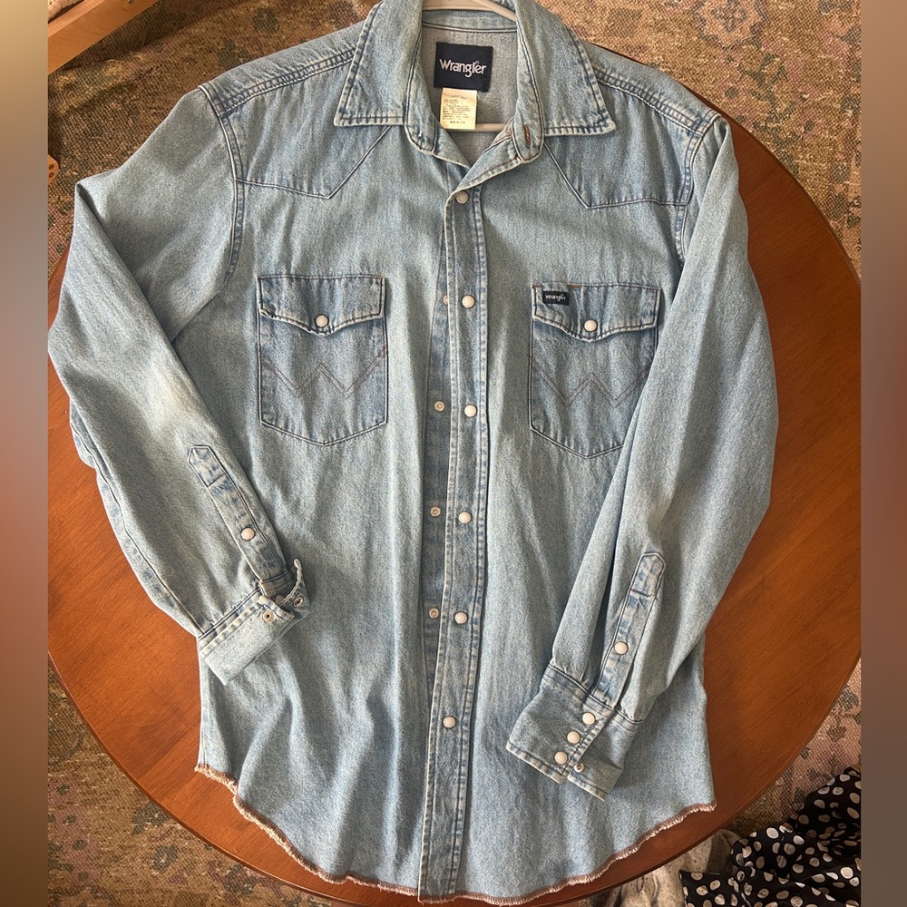 Men's Wrangler Denim Shirt